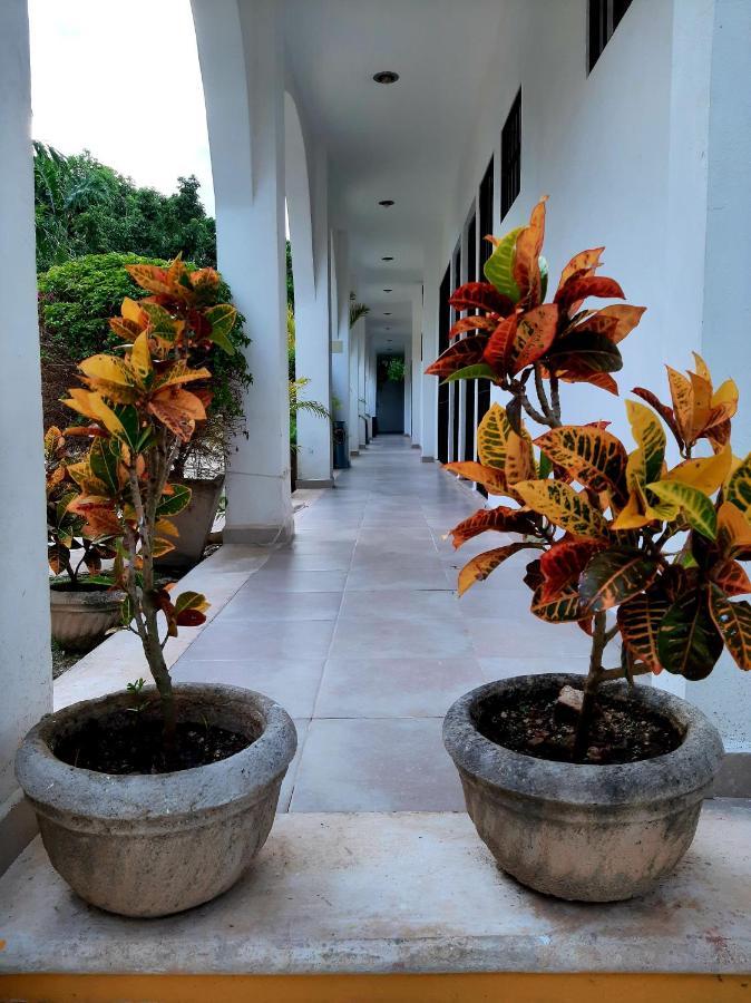 Departamentos X`Kanlol Aparthotel Izamal Bagian luar foto